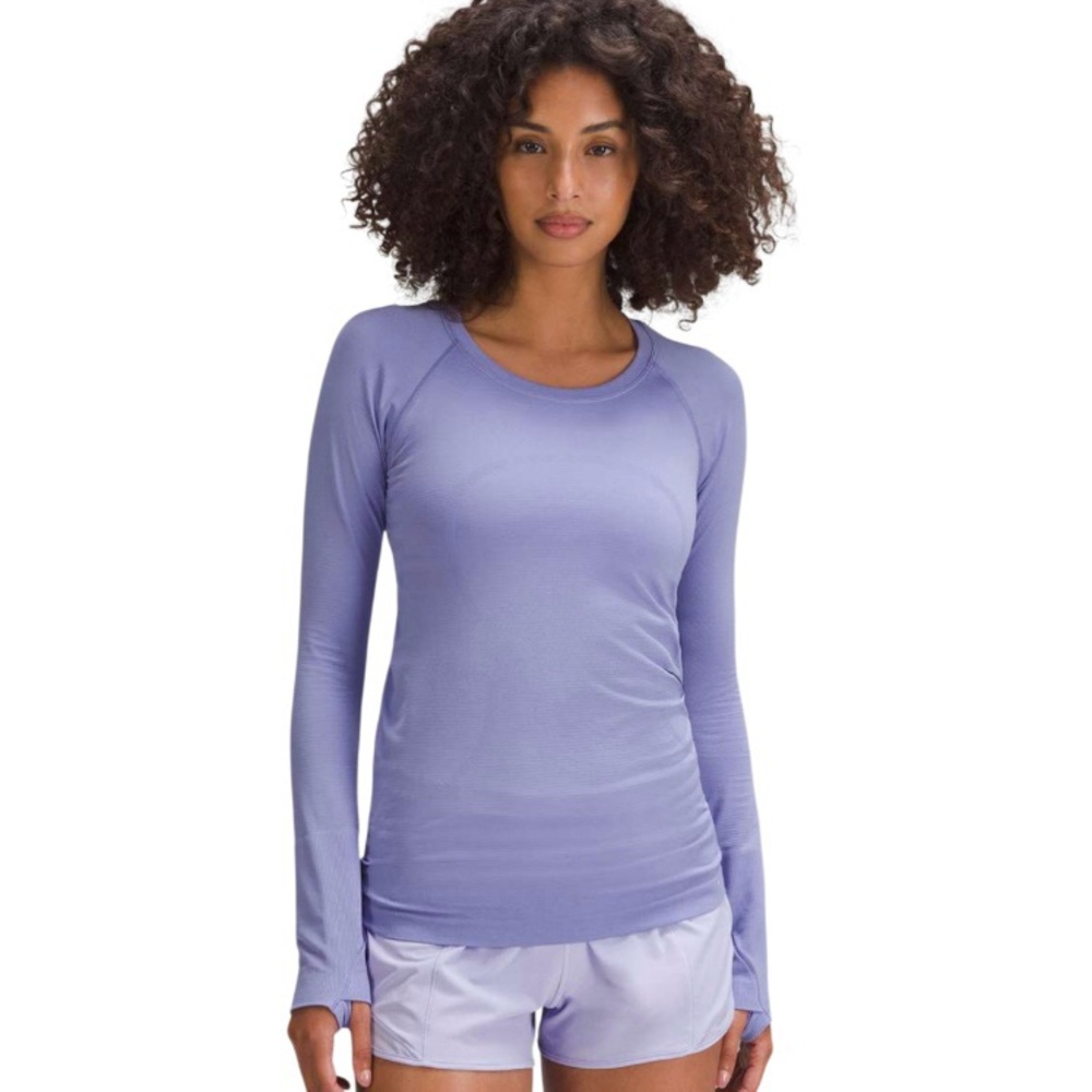 lululemon athletica Purple Long Sleeve Top